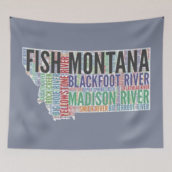 Item preview, Fish Montana designed and sold by hermitenvy.