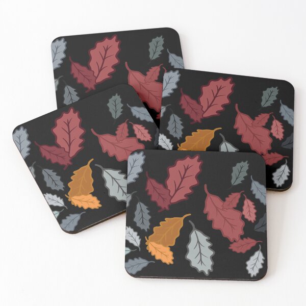 Item preview, Fall leaves fluttering dull colors designed and sold by BV-creas.