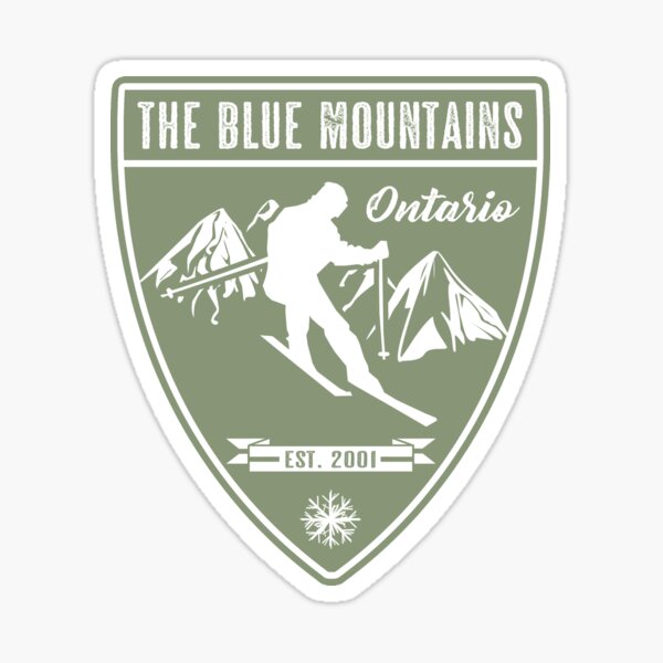 Item preview, Ski The Blue Mountains Ontario designed and sold by Jared Davies.