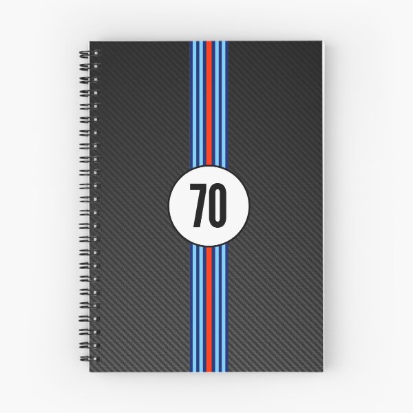 Item preview, Martini Racing Number 70 Carbon Poster – Legendary Porsche Livery Art designed and sold by Road To Track.