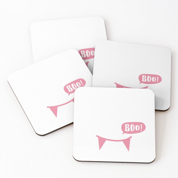 Item preview, Pink fangs Halloween (white back) designed and sold by my-wanderlustjo.