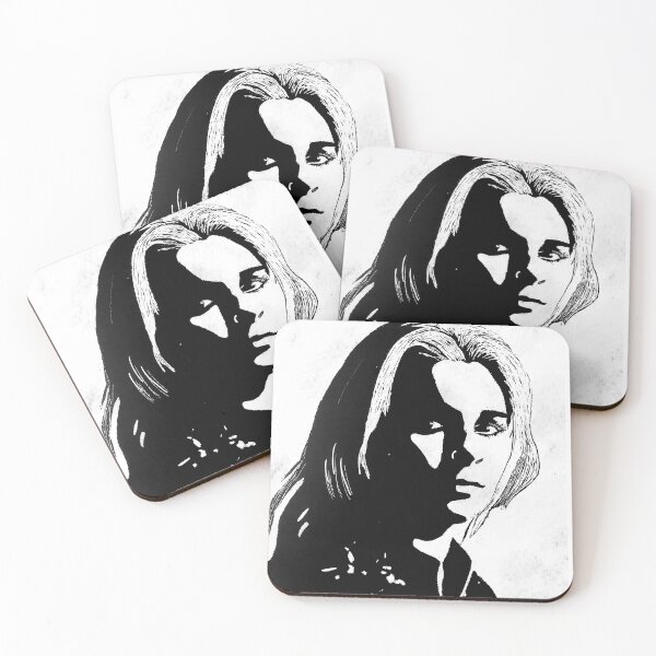 Item preview, Lynn Gunn Scratch Portrait Black & White Version designed and sold by Laaara1909.