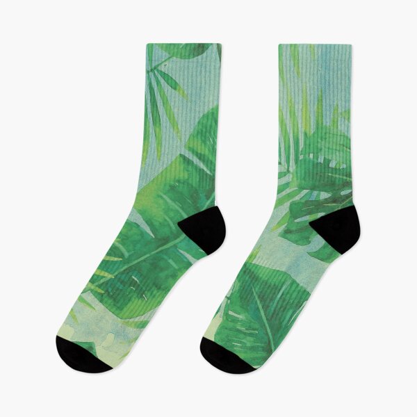 Item preview, Botanical Palms Watercolor designed and sold by Old Urban Farmhouse Design Studio.