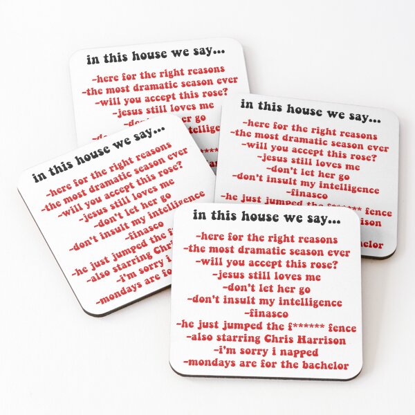 Item preview, The Bachelor quotes designed and sold by ashshaiv.