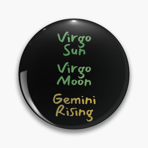Item preview, Virgo Sun Virgo Moon Gemini Rising Text designed and sold by leomooncreates.