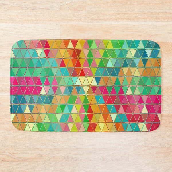 Item preview, Triangle mosaics rainbows colors  designed and sold by AYACHI90.