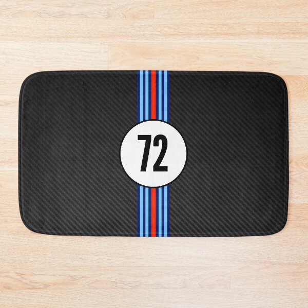 Item preview, Martini Racing Number 72 Carbon Poster – Classic Porsche Livery Art designed and sold by Road To Track.