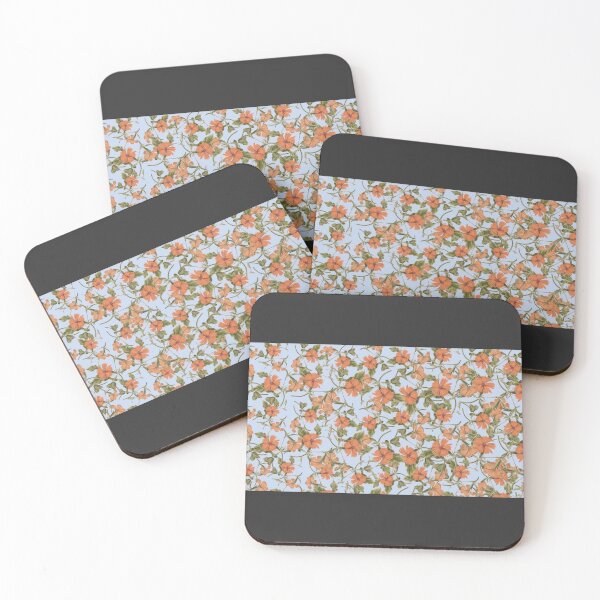 Item preview, Orange Green Flowers designed and sold by MerciMe.