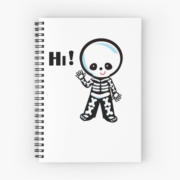 Item preview, Hi skeleton halloween gift kids designed and sold by AchrafOc.