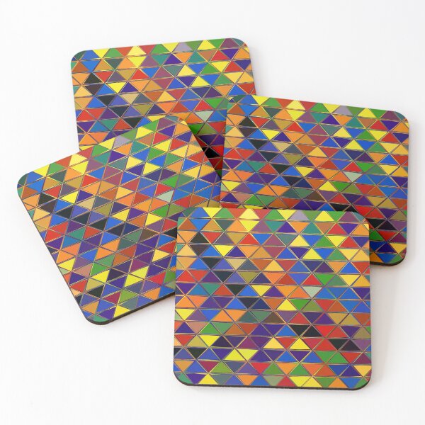 Item preview, Triangle mosaics rainbows colors  designed and sold by AYACHI90.