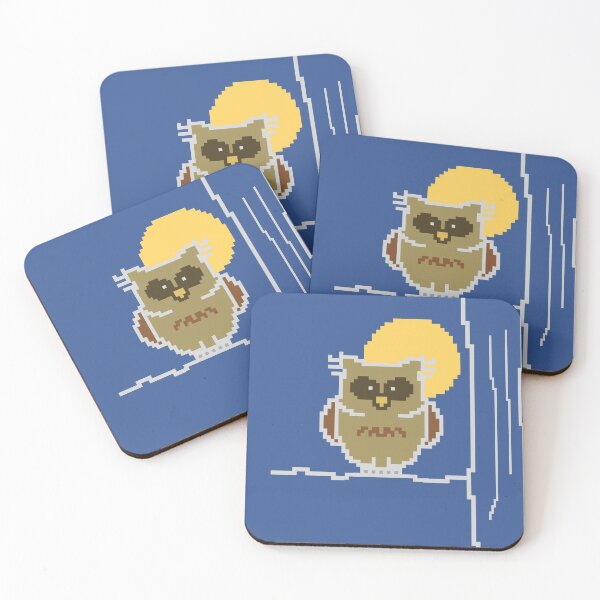 Item preview, Pixel Art Owl designed and sold by LotusCreations.