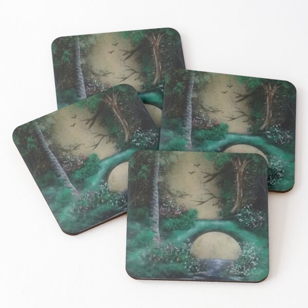 Item preview, Forest bridge designed and sold by edwardtiptonart.
