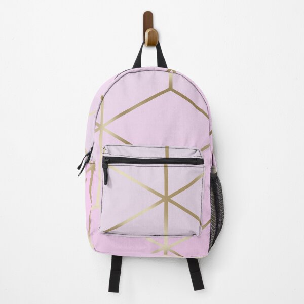 Item preview, Gold cubes on pink designed and sold by KammyArt.