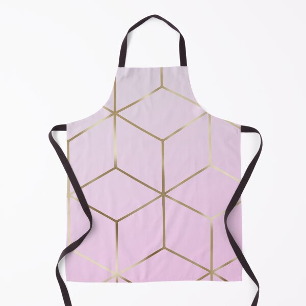 Item preview, Gold cubes on pink designed and sold by KammyArt.
