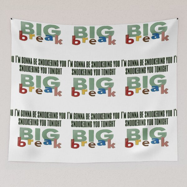 Item preview, Big Break designed and sold by SnookerLoopyOwl.