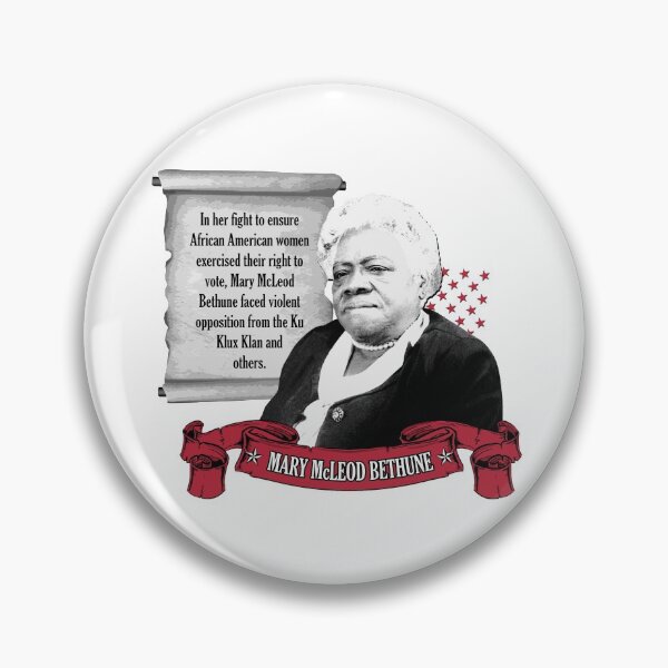 Item preview, Mary McLeod Bethune designed and sold by WearThePositive.