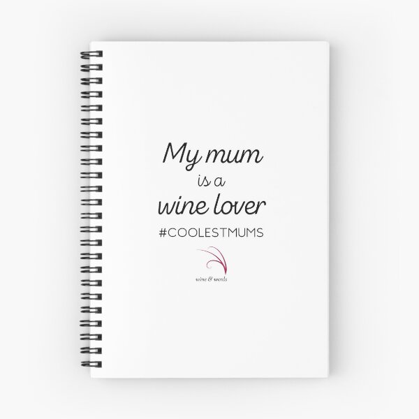 Item preview, Wine quote coolestmums my mum is a wine lover designed and sold by wineandwords.