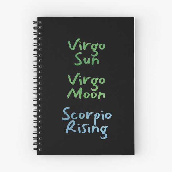 Item preview, Virgo Sun Virgo Moon Scorpio Rising Text designed and sold by leomooncreates.