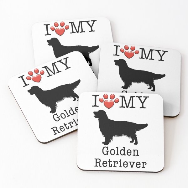 Item preview, I love my Golden Retriever designed and sold by CoolCarVideos.