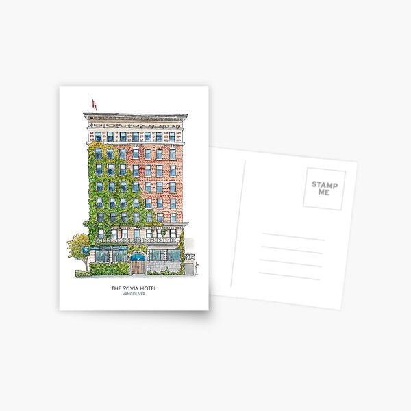 The Sylvia Hotel - Vancouver Postcard