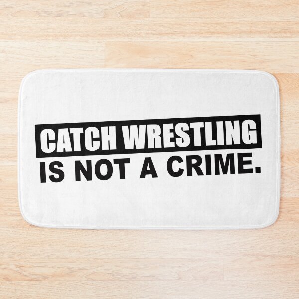 Item preview, Catch Wrestling Is Not A Crime (Black) designed and sold by SFXmedia.