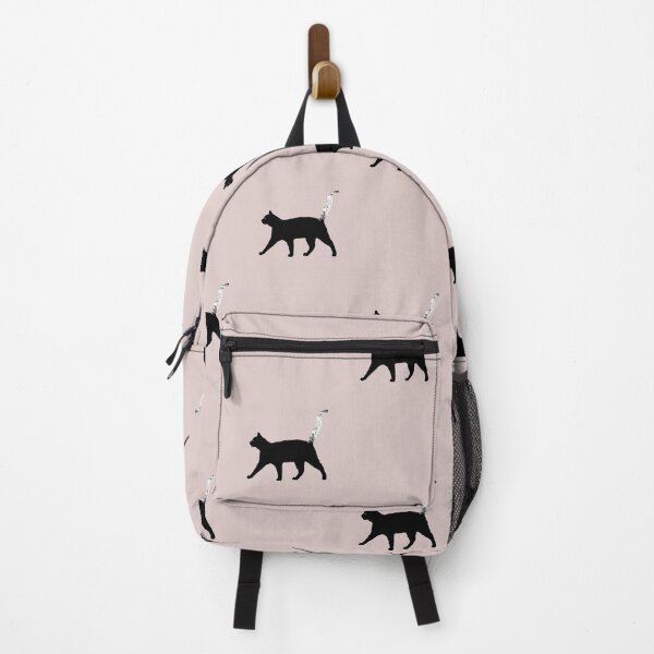 Item preview, The Catwalk (Black Cat With White Tail Walking) designed and sold by MindCereal.