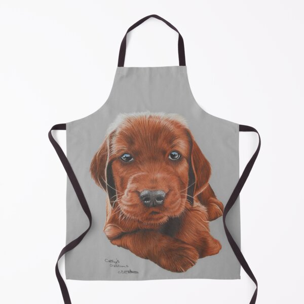 Item preview, Irish Setter Puppy designed and sold by cathyscreations.