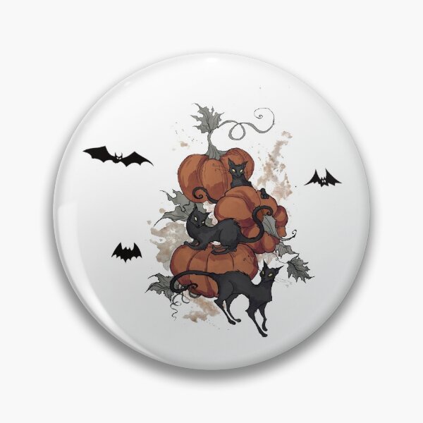 Item preview, Black Cats halloween pumpkin bats designed and sold by AchrafOc.