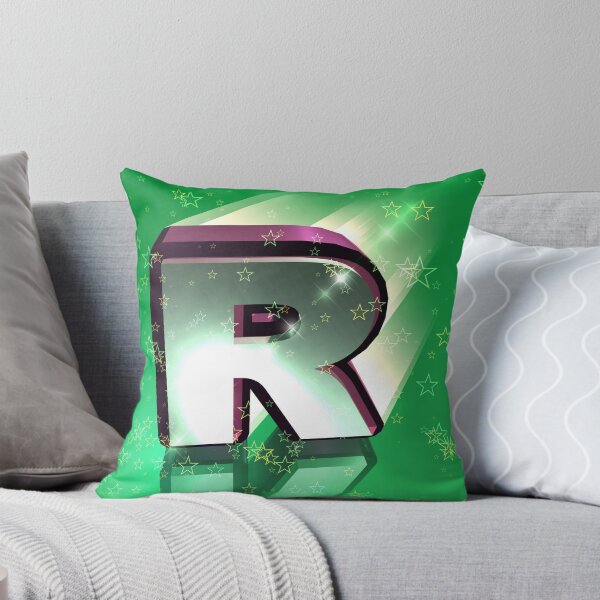 Item preview, Flying Metallic Letter R In The Stars On Green | Starry Night Letters designed and sold by SerendipityNow.