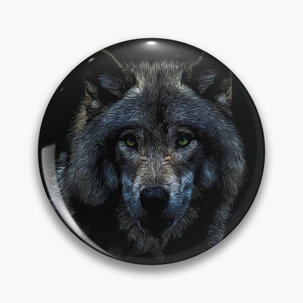 Artikelvorschau, Wolfsgesicht entworfen und verkauft von RTrivella.