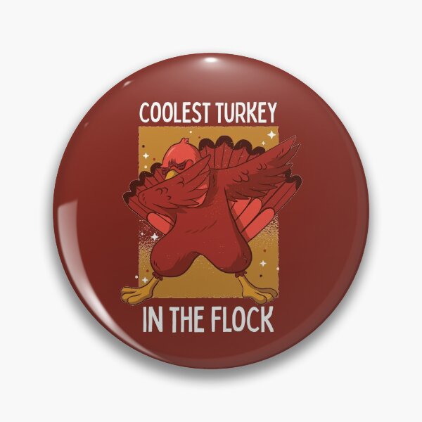 Item preview, Coolest Dabbing Turkey in the Flock Happy Thanksgiving Funny designed and sold by TrendsnHolidays.