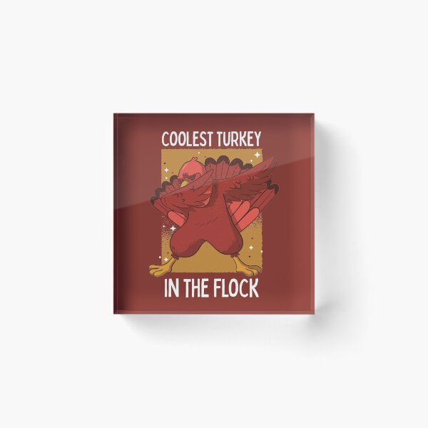 Item preview, Coolest Dabbing Turkey in the Flock Happy Thanksgiving Funny designed and sold by TrendsnHolidays.