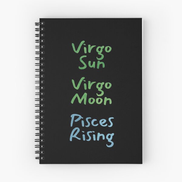 Item preview, Virgo Sun Virgo Moon Pisces Rising Text designed and sold by leomooncreates.