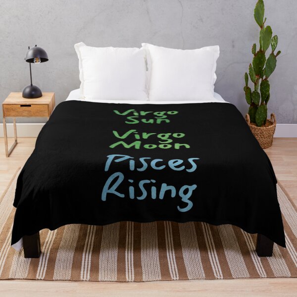Item preview, Virgo Sun Virgo Moon Pisces Rising Text designed and sold by leomooncreates.
