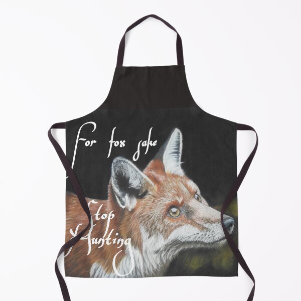 Item preview, For fox sake stop hunting designed and sold by cathyscreations.