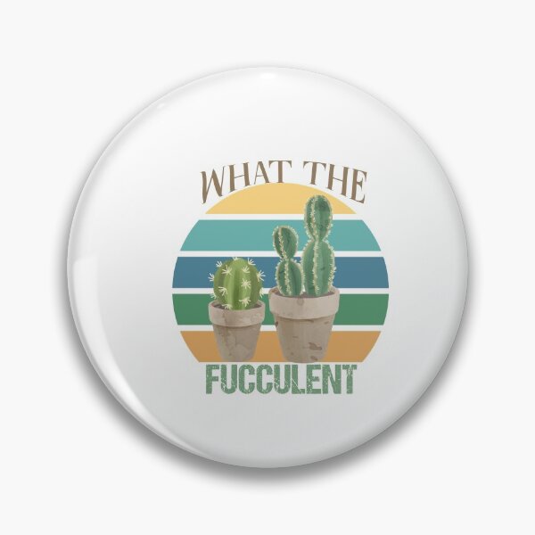Item preview, What The Fucculent Cactus  , Succulents Gardening Retro Vintage designed and sold by shinoshop.