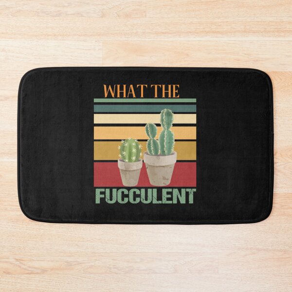 Item preview, What The Fucculent Cactus  , Succulents Gardening Retro Vintage designed and sold by shinoshop.