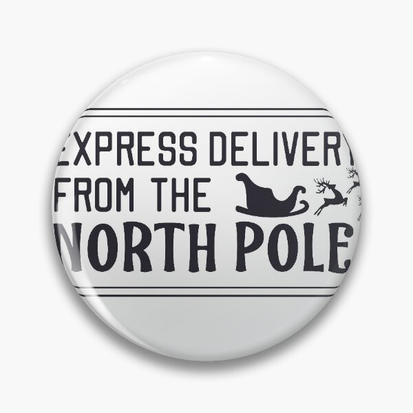 Item preview, Express Delivery from the North Pole designed and sold by lovesuperkarma.