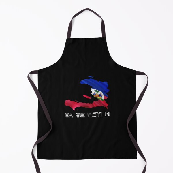 Item preview, Sa Se Peyi M Haiti Kat Ak Drapo - It's My Country Map With Flag designed and sold by makeitadmirable.