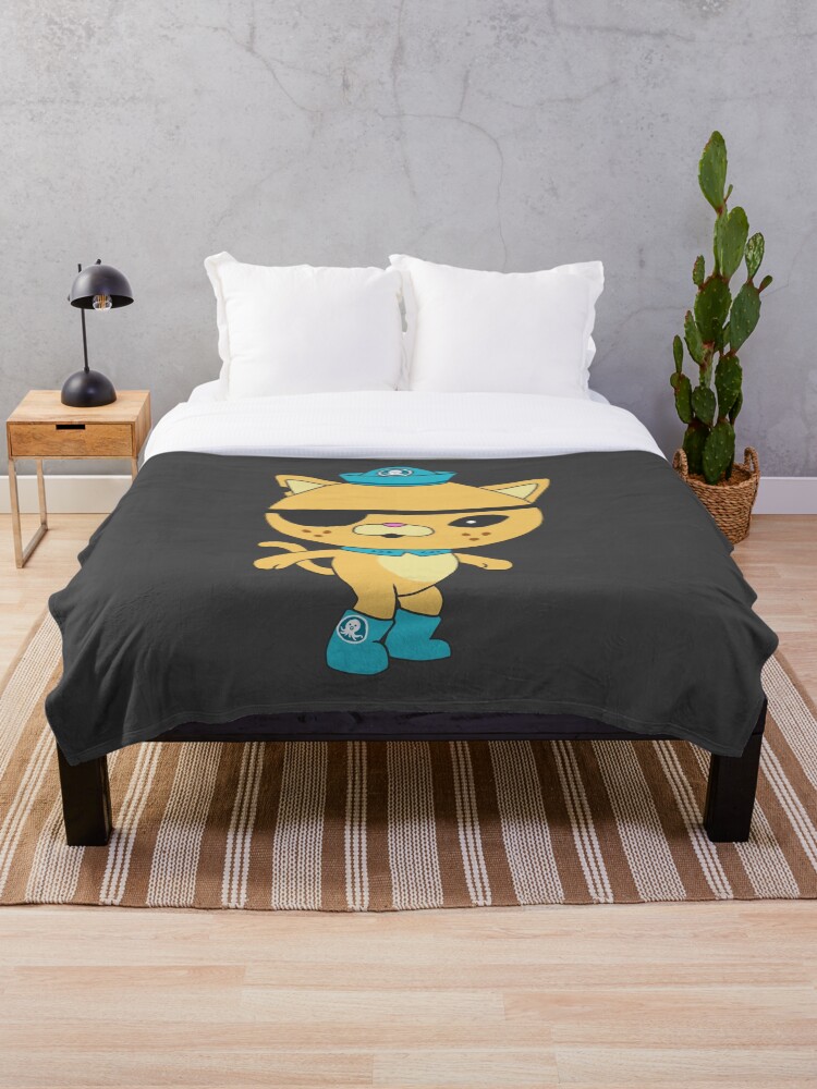 The Octonauts Kwazii Throw Blanket for Sale by Sunriya Redbubble