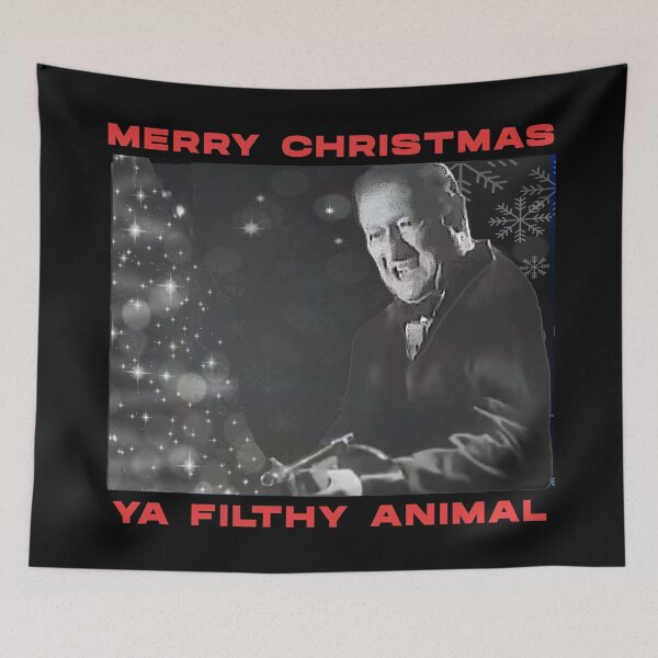 Item preview, Merry Christmas Ya Filthy Animal designed and sold by Coder-T.