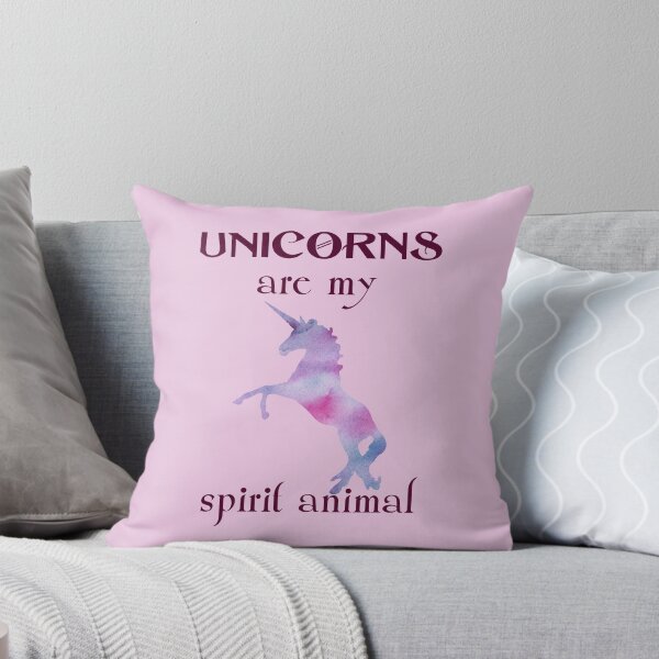 Item preview, Unicorns are my spirit animal designed and sold by gabmenfer.