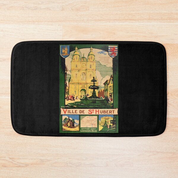 Item preview, St Hubert retro poster designed and sold by CorasPosters.