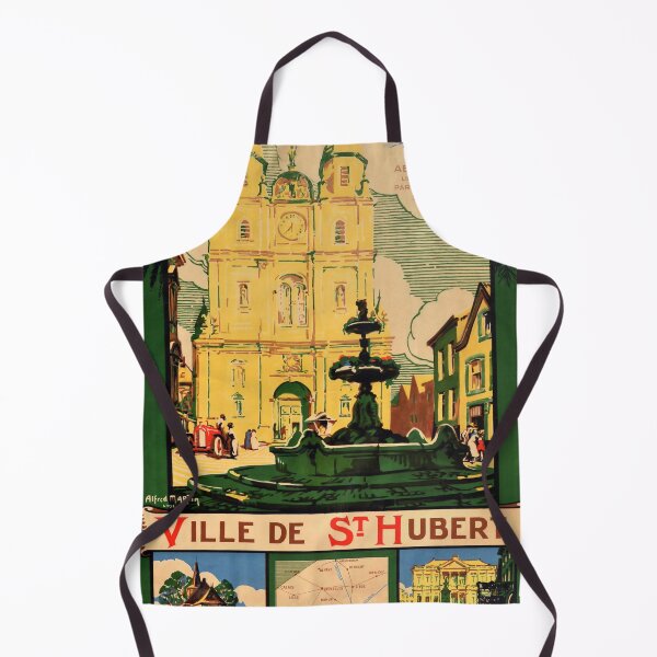 Item preview, St Hubert retro poster designed and sold by CorasPosters.