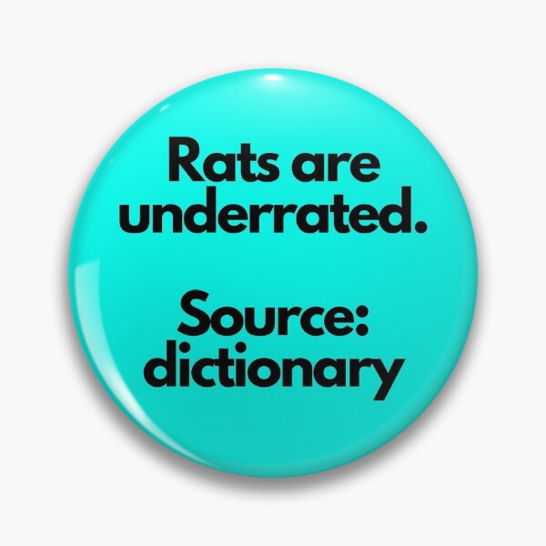 Item preview, Rats are underrated. Source: dictionary designed and sold by mind-illusions.