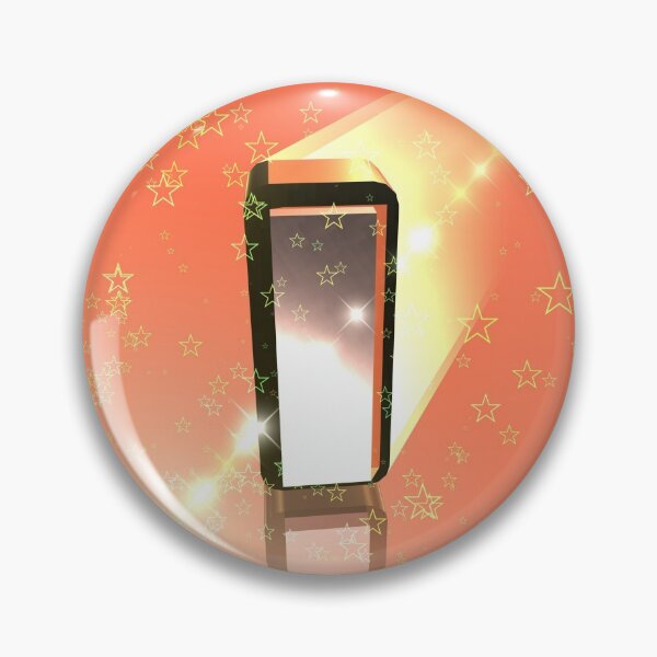 Item preview, Flying Metallic Letter I In The Stars On Orange | Starry Night Letters designed and sold by SerendipityNow.