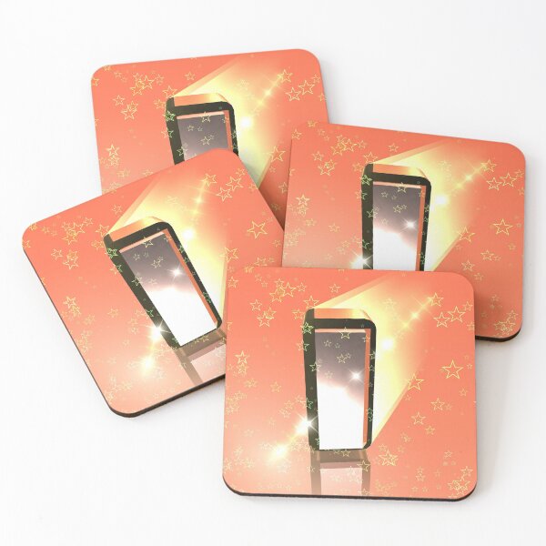 Item preview, Flying Metallic Letter I In The Stars On Orange | Starry Night Letters designed and sold by SerendipityNow.