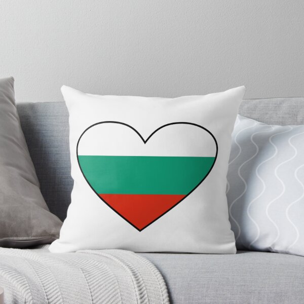 Aperçu de l'œuvre Drapeau bulgare. Amour drapeau de coeur de la Bulgarie. zname na Bǎlgariya. créée et vendue par GraceTee.
