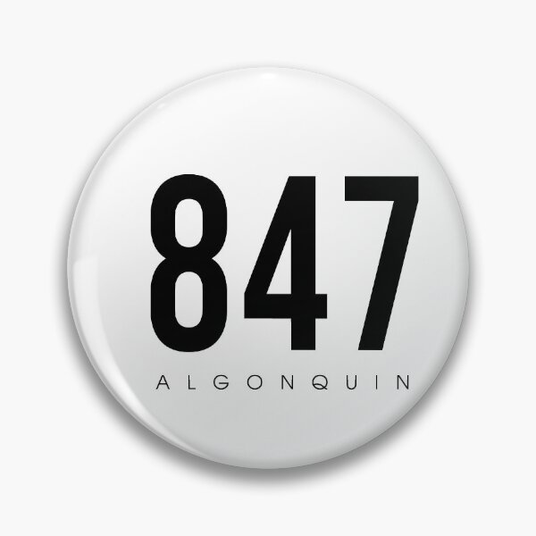 Item preview, Algonquin, IL - 847 Area Code design designed and sold by CartoCreative.