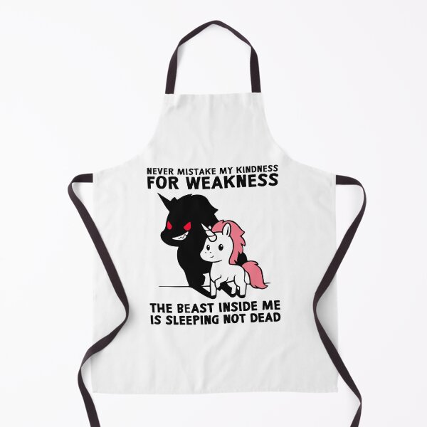 Item preview, Never Mistake My Kindness For Weakness, Funny Unicorn designed and sold by printify.